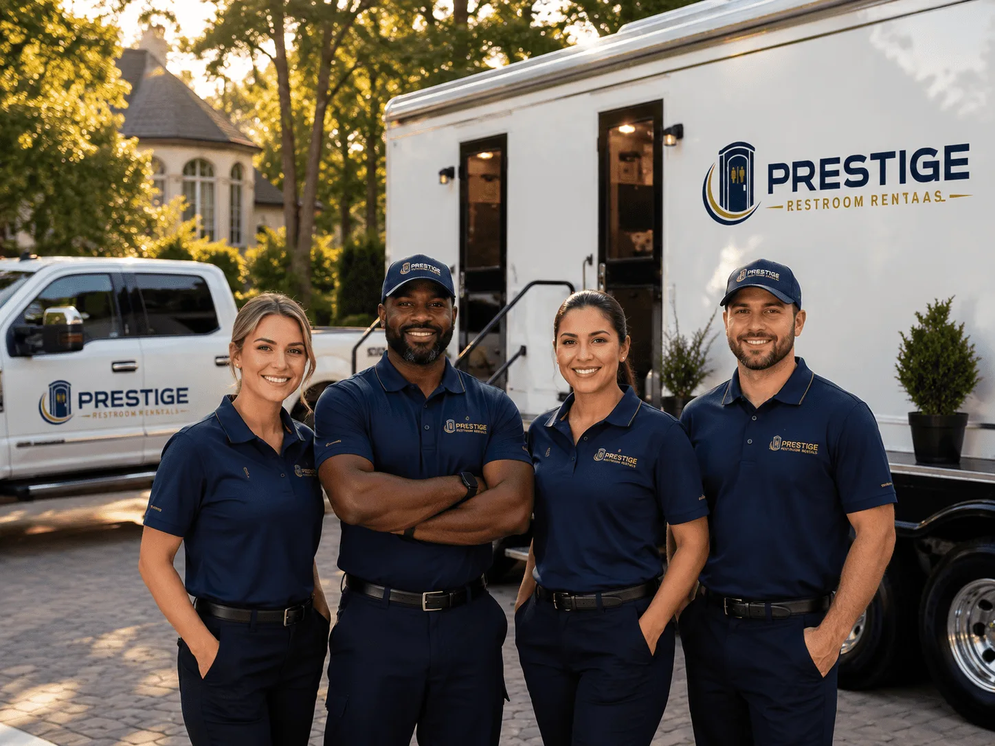 Trusted Luxury Portable Restrooms company in Marion, MI